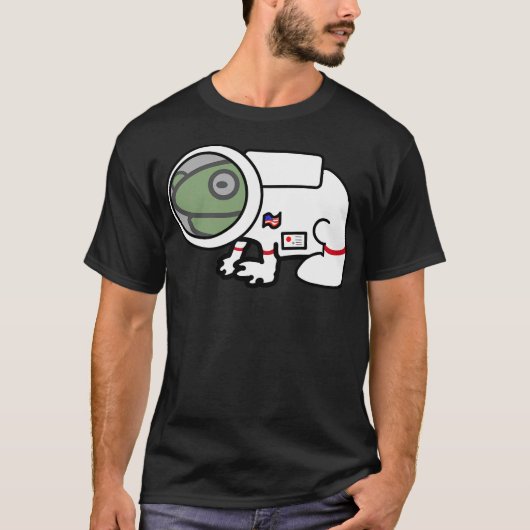 Astronautenfrosch T-Shirt (Vorderseite)