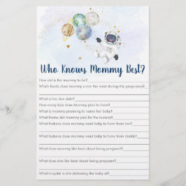 Astronautengalaxie, die Mommy Best Game kennt