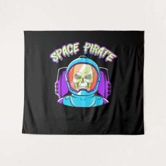 Astronautengeschenke für Erwachsene - Raumpilz Wandteppich