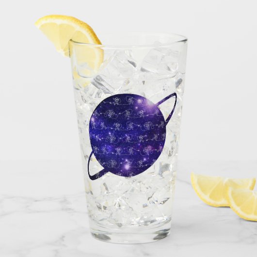 Astronautenglas Glas (Vorderseite Ice)