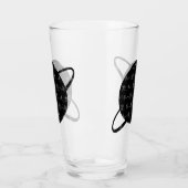 Astronautenglas Glas (Links)
