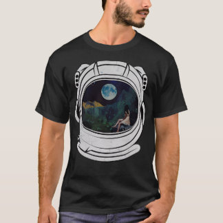 Astronautenhelm - Entdecken Sie das Universum T-Shirt