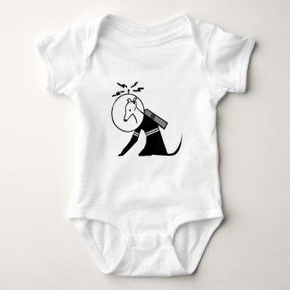 Astronautenhund, Windhund, italienischer Windhund, Baby Strampler