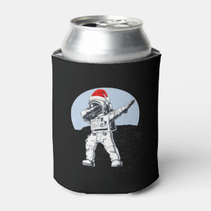 Astronautenkabine auf dem Mond Space Weihnachtsgra Dosenkühler
