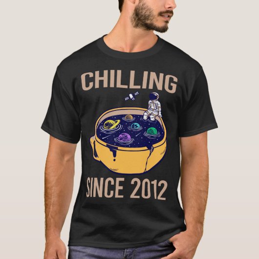 Astronautenkaffee - Phantastisch seit 2012 T-Shirt (Vorderseite)
