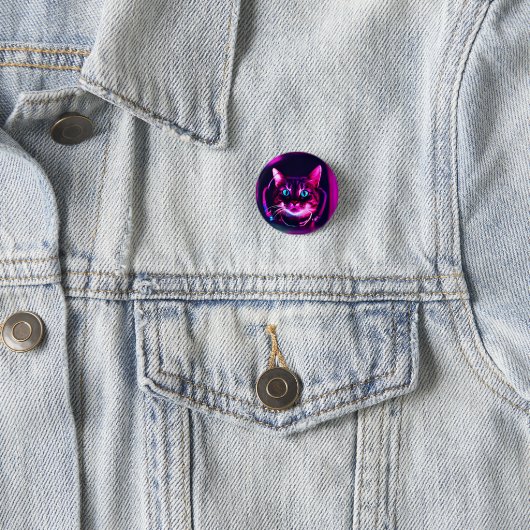 Astronautenkatze Button (Beispiel)