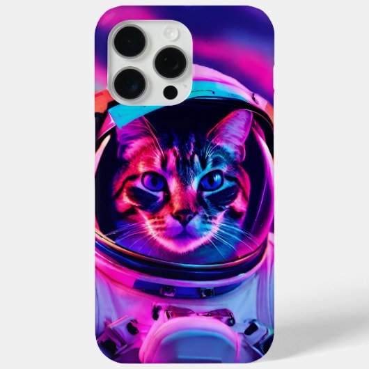 Astronautenkatze Case-Mate iPhone Hülle (Rückseite)