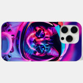 Astronautenkatze Case-Mate iPhone Hülle (Rückseite (Horizontal))