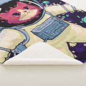 Astronautenkatze farbig sherpadecke (3/4)