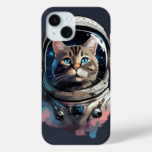 Astronautenkatze im Weltraum Kunst Case-Mate iPhone Hülle