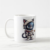 Astronautenkatze Kaffeetasse (Links)