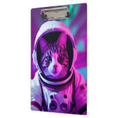 Astronautenkatze Klemmbrett (Links)