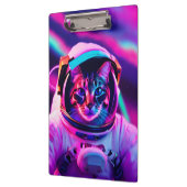 Astronautenkatze Klemmbrett (Links)
