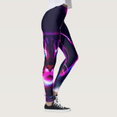 Astronautenkatze Leggings (Rechts)