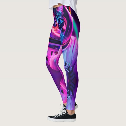 Astronautenkatze Leggings (Links)