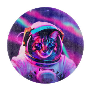 Astronautenkatze Schneidebrett