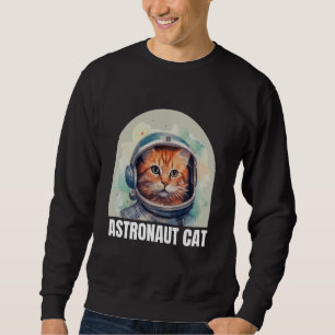Astronautenkatze Sweatshirt