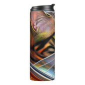 Astronautenkatze Thermosbecher (Nach links gedreht)