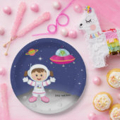 Astronautenkollege Pappteller (Party)