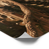 Astronautenlandschaften der Sowjetunion im Kosmos Poster (Ecke)