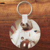 Astronautenlaute Schlüsselanhänger (Vorderseite)
