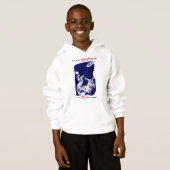 AstronautenLeerlaufdrehzahl Hoodie (Vorne ganz)