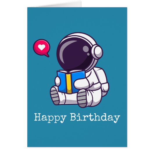 Astronautenlesbuch niedliche Kinder (Vorne)