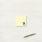 Astronautenlesbuch niedliche Kinder Post-it Klebezettel (Auf Schreibtisch)