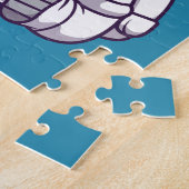 Astronautenlesbuch niedliche Kinder Puzzle (Seite)