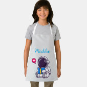 Astronautenlesbuch niedliche Kinder Schürze (Insitu)