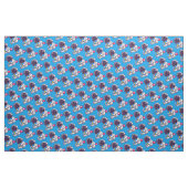 Astronautenlesbuch niedliche Kinder Stoff (Yard (91,4 cm))