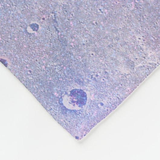 Astronautenmädchen Outer Space Fleecedecke (Ecke)