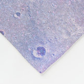 Astronautenmädchen Outer Space Fleecedecke (Ecke)