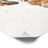 Astronautenmalerei Poster (Ecke)