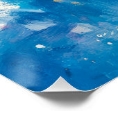 Astronautenmalerei Poster (Ecke)