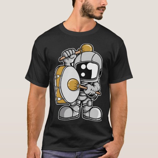Astronautenmarschierband T-Shirt (Vorderseite)