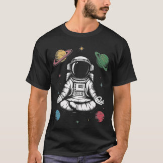 Astronautenmeditation im kosmischen Universum Exp T-Shirt