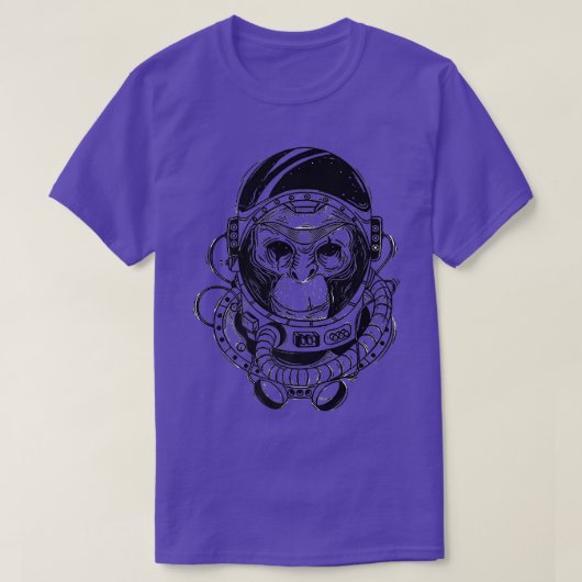 Astronautenmonkey T-Shirt (Design vorne)