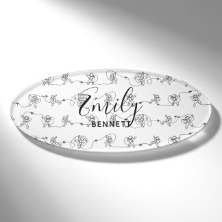 Astronautenname-Tag Namenschild
