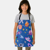 Astronautenplanet-Raketenmuster Schürze (Insitu)