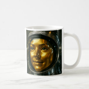 Astronautenporträt Kaffeetasse