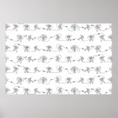 Astronautenposter Poster (Vorne)