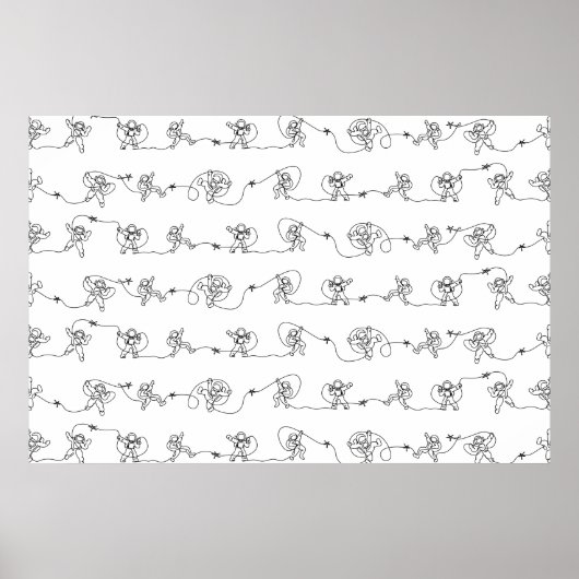 Astronautenposter Poster (Vorne)