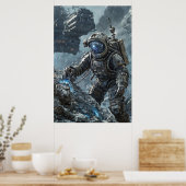 Astronautenposter Poster (Küche)