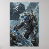 Astronautenposter Poster (Vorne)