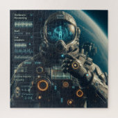 Astronautenpuzzle Puzzle (Vertikal)