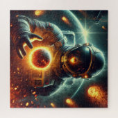 Astronautenpuzzle Puzzle (Horizontal)