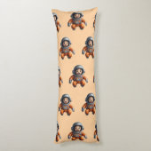 "Astronautenquest" Seitenschläferkissen (Rückseite (Vertikal))