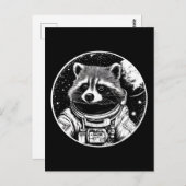 Astronautenrakkos Postkarte (Vorne/Hinten)