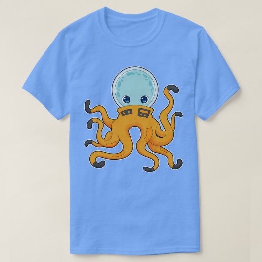 Astronautenraum Octopus T-Shirt (Design vorne)